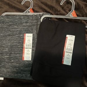 2 pair of legging. Size 8/10 women’s.